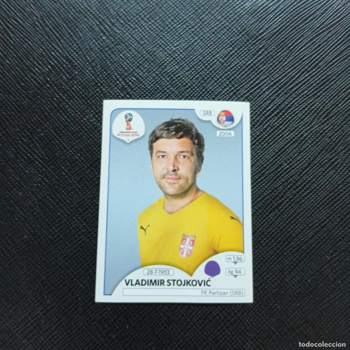 Figurine di Calcio: 414 VLADIMIR STOJKOVIC SERBIA PANINI MUNDIAL RUSIA 2018 CROMO FUTBOL 18 - SIN PEGAR - CJ2 ..