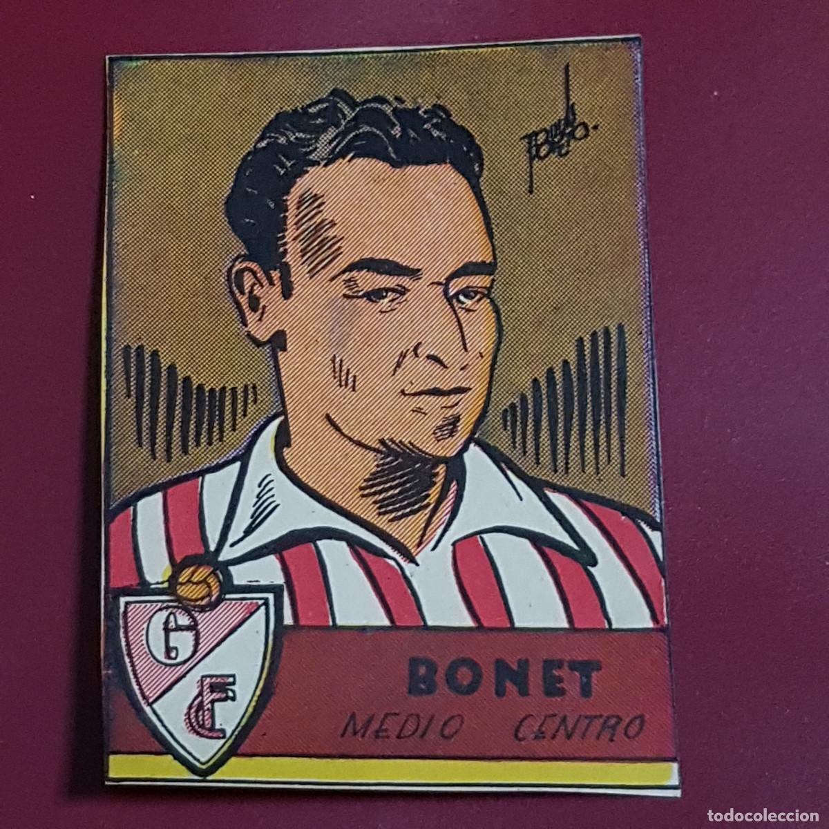 Figurine di Calcio: CISNE - ALBUM FUTBOLISTICO 1942 42 - GRANADA - BONET - BIEN RECUPERADO