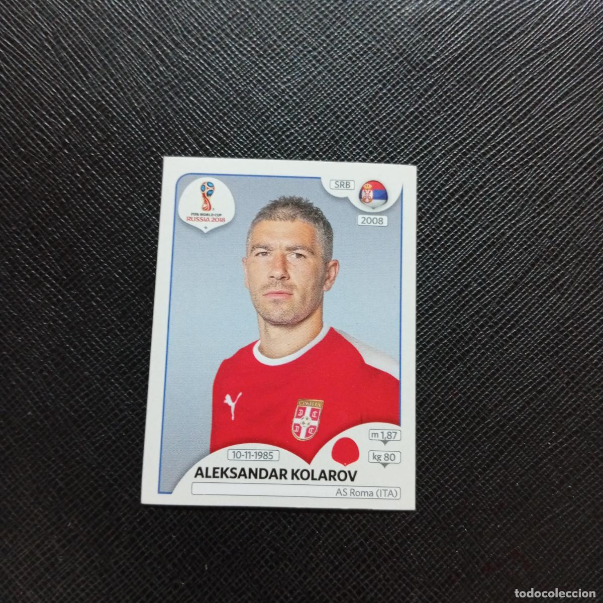 Cromos de Futebol: 416 KOLAROV SERBIA PANINI MUNDIAL RUSIA 2018 CROMO FUTBOL 18 - SIN PEGAR - CJ2 .