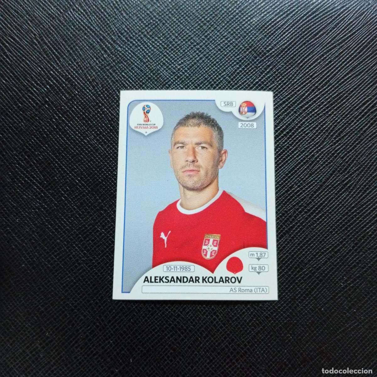 Football Stickers: 416 KOLAROV SERBIA PANINI MUNDIAL RUSIA 2018 CROMO FUTBOL 18 - SIN PEGAR - CJ2 ...