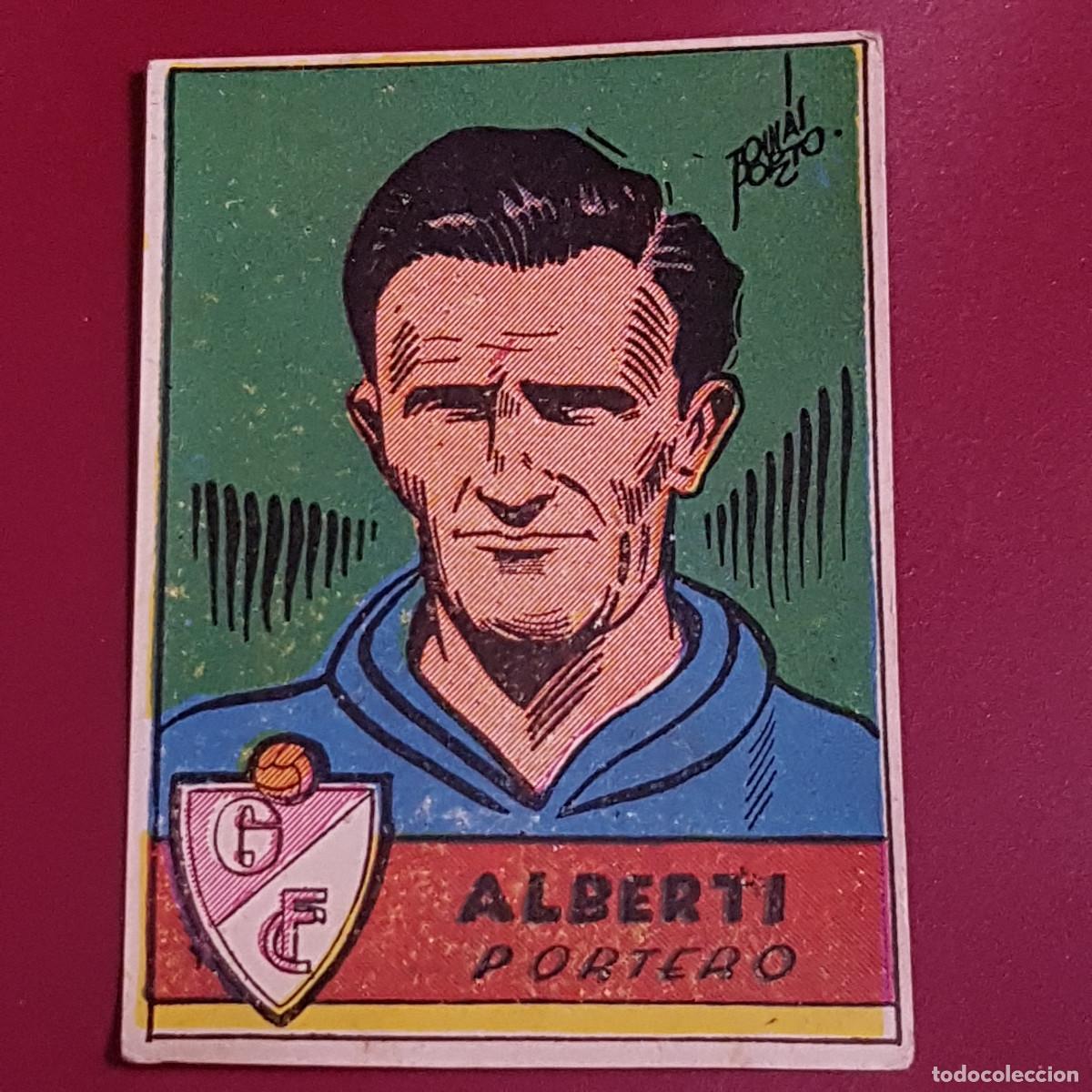 Figurine di Calcio: CISNE - ALBUM FUTBOLISTICO 1942 42 - GRANADA - ALBERTI - BIEN RECUPERADO