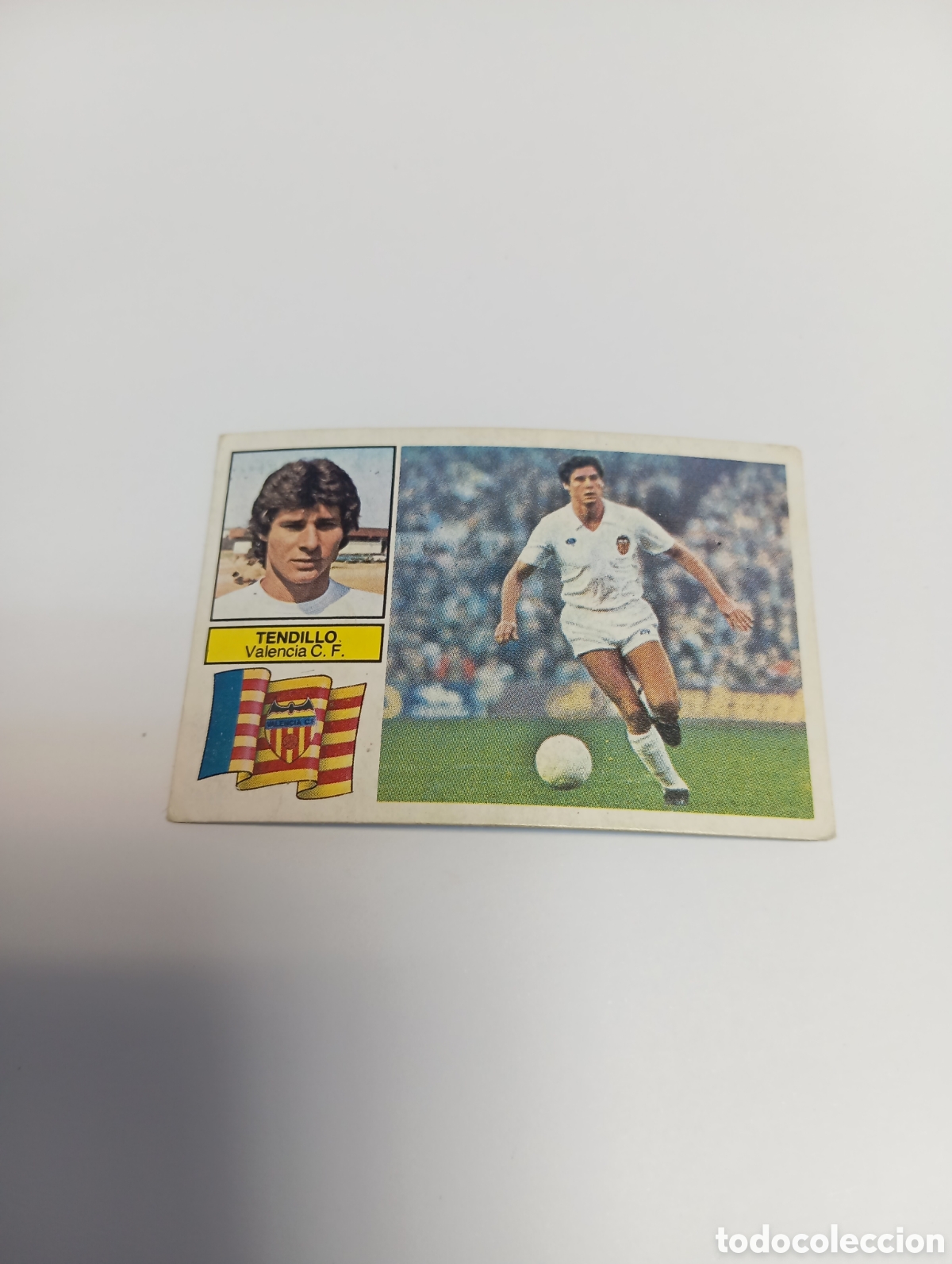 Football Stickers: TENDILLO Valencia Liga Este 1982 1983 NUEVO 82 83 SIN PEGAR