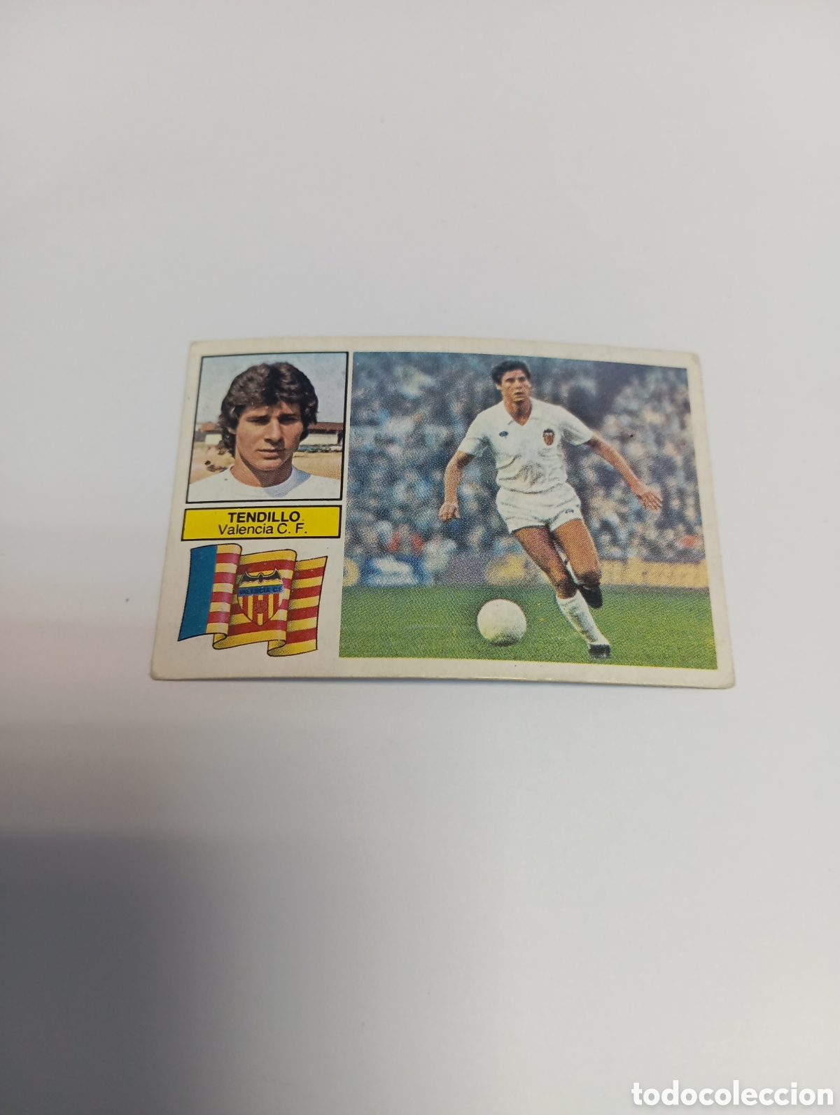 Football Stickers: TENDILLO Valencia Liga Este 1982 1983 NUEVO 82 83 SIN PEGAR