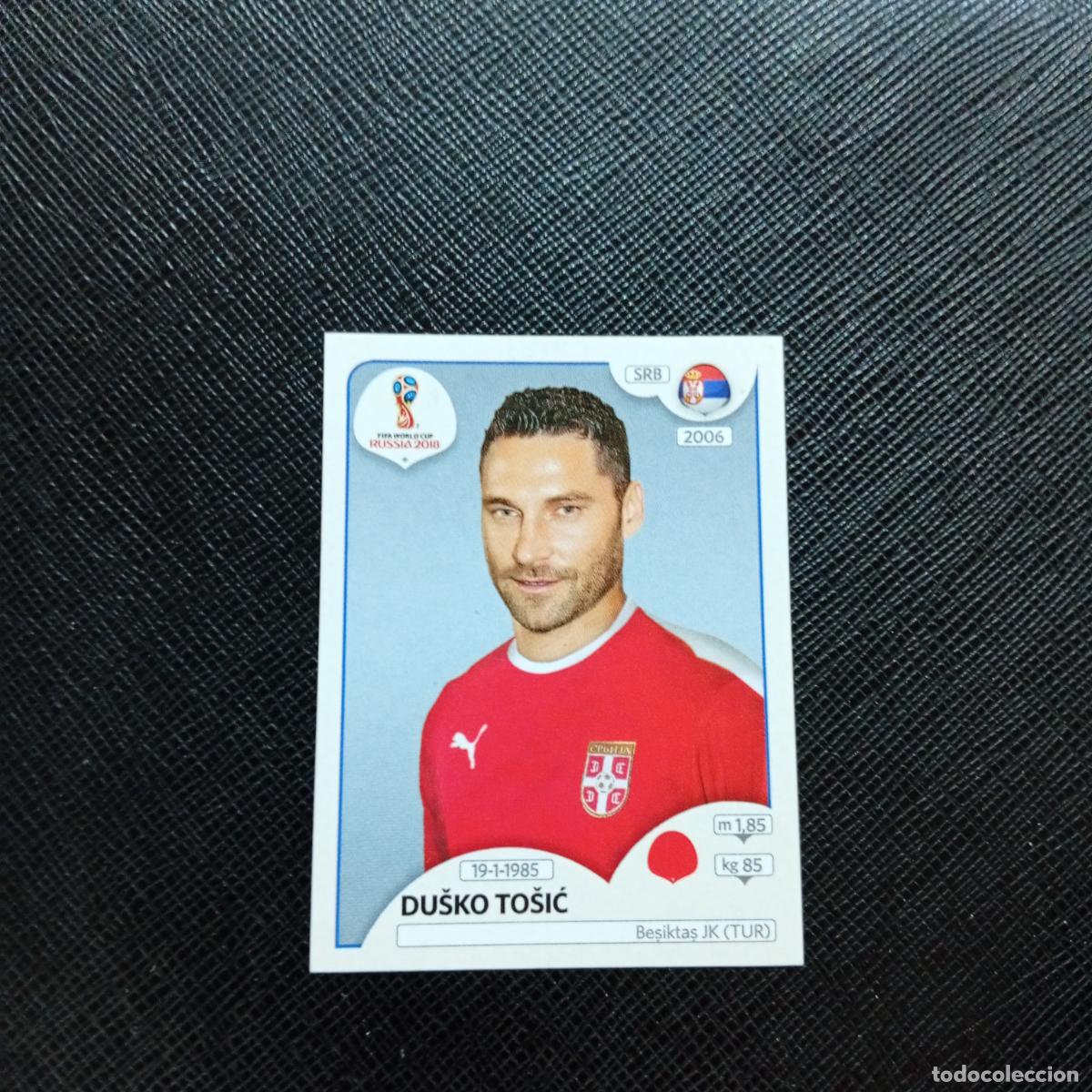 Football Stickers: 419 DUSKI TOSIC SERBIA PANINI MUNDIAL RUSIA 2018 CROMO FUTBOL 18 - SIN PEGAR - CJ2