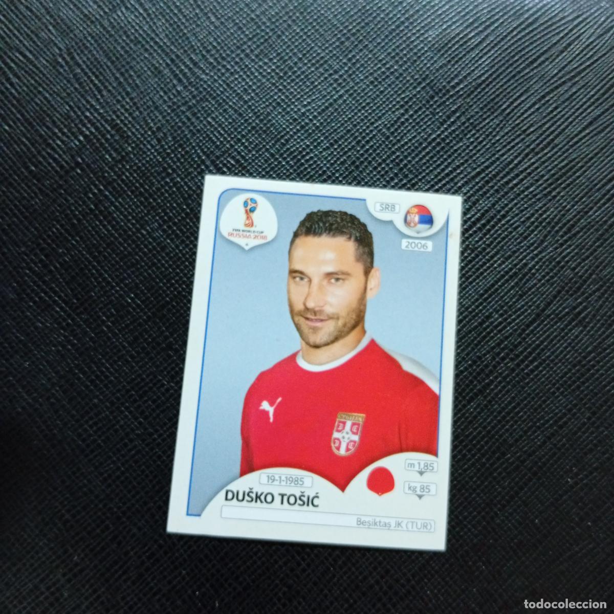 Football Stickers: 419 DUSKI TOSIC SERBIA PANINI MUNDIAL RUSIA 2018 CROMO FUTBOL 18 - SIN PEGAR - CJ2