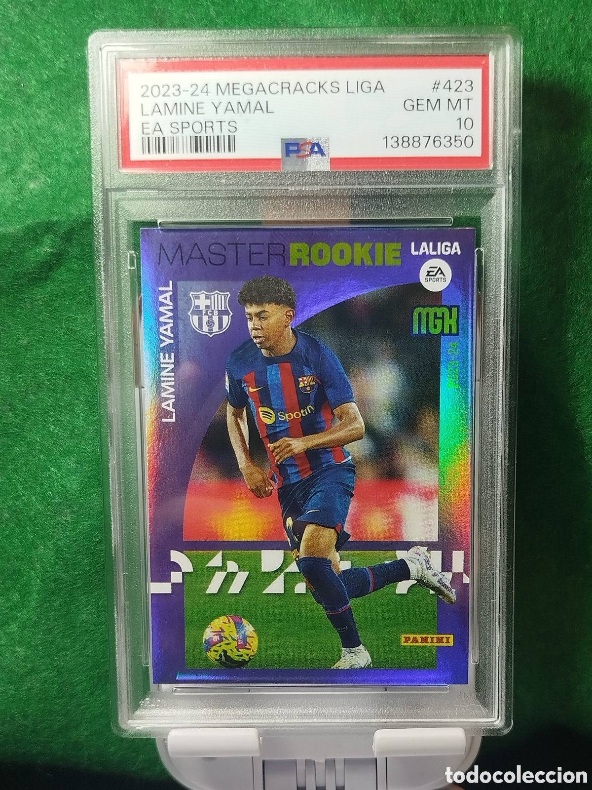 Cromos de f&uacute;tbol: PSA 10 Master Rookie Lamine Yamal