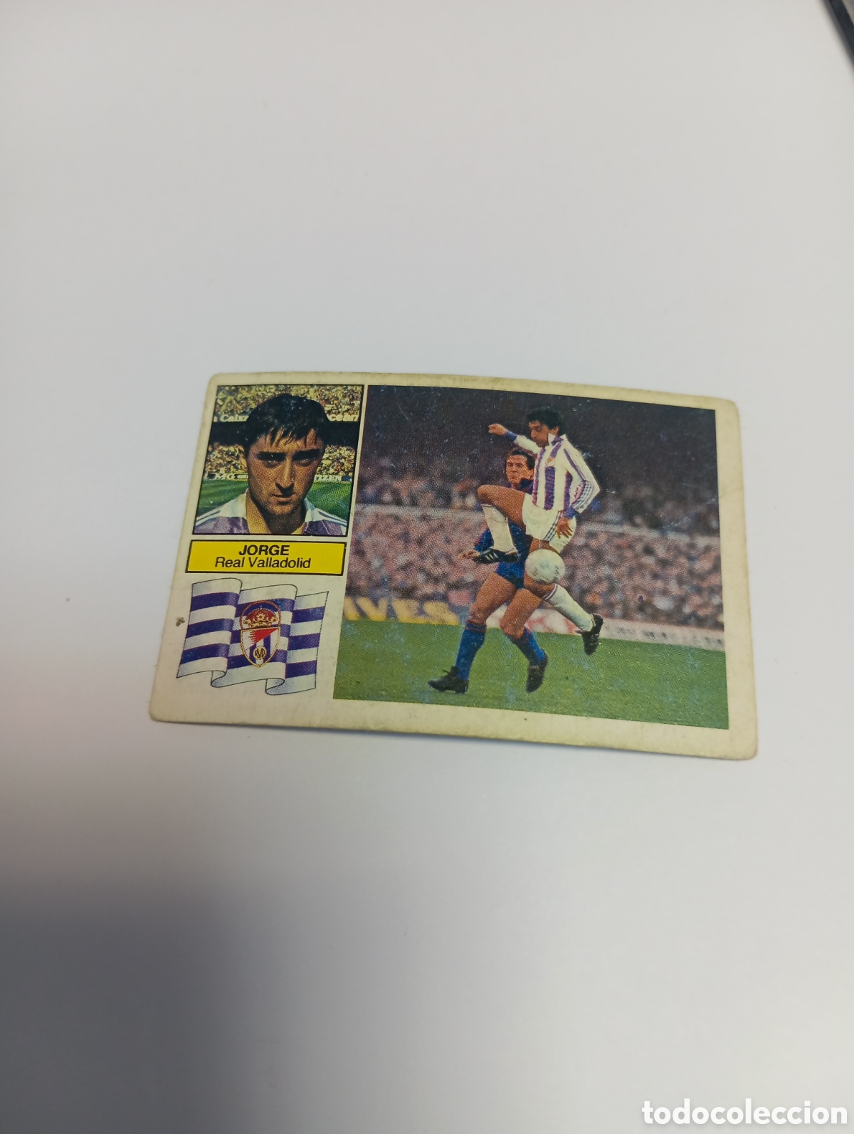 Cromos de f&uacute;tbol: JORGE Valladolid Liga Este 1982 1983 NUEVO 82 83 SIN PEGAR