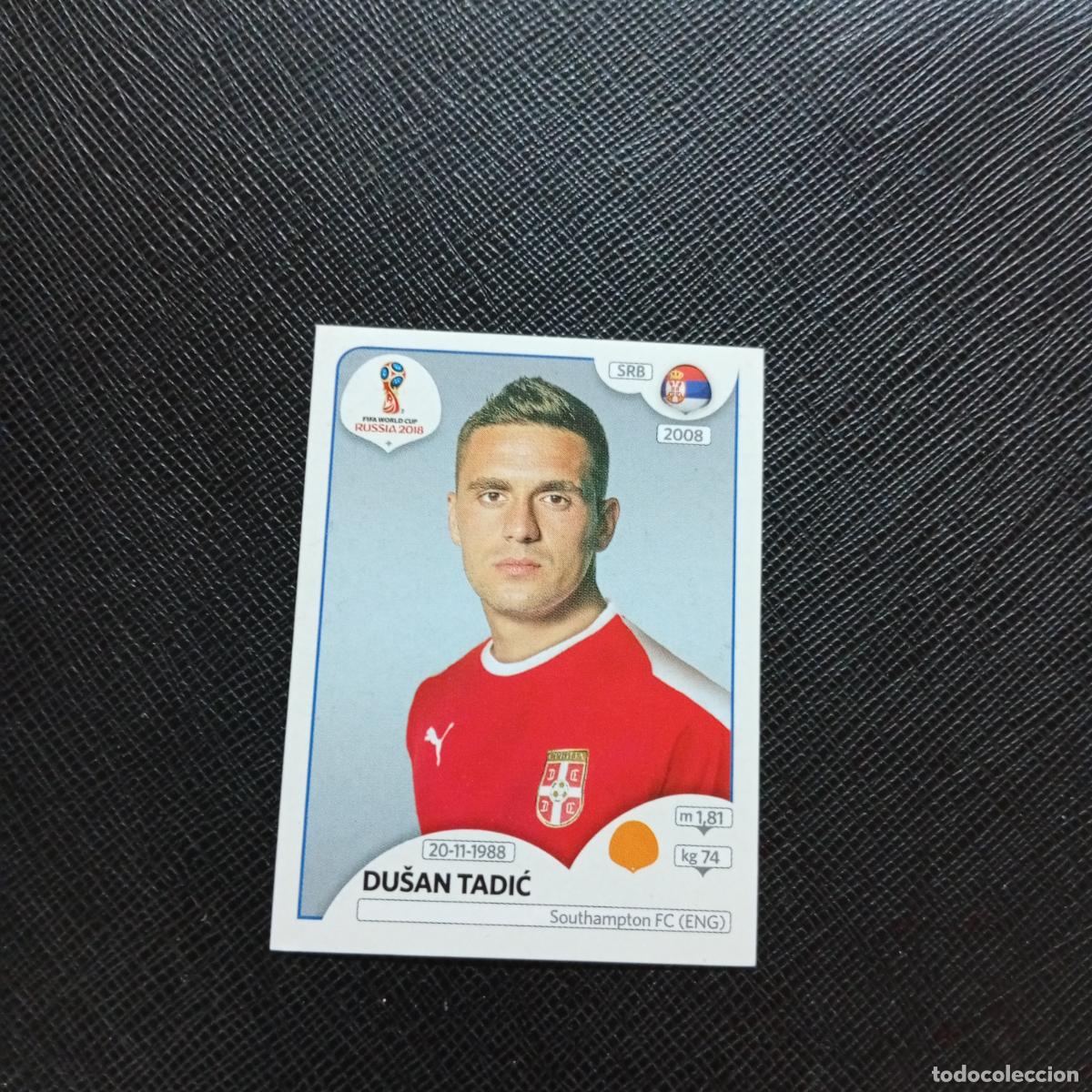 Cartes &agrave; collectionner de Football: 422 DUSAN TADIC SERBIA PANINI MUNDIAL RUSIA 2018 CROMO FUTBOL 18 - SIN PEGAR - CJ2 ..
