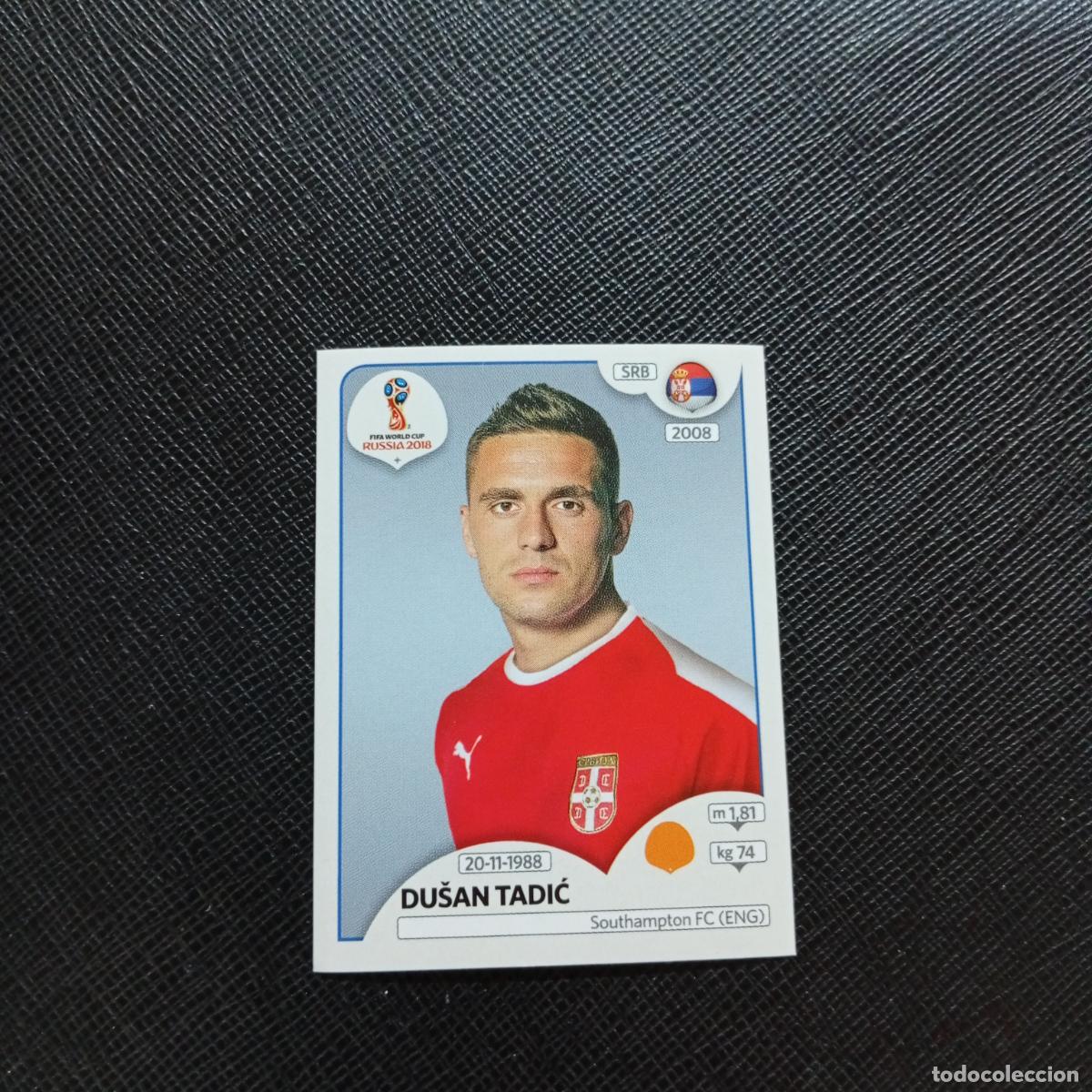 Cartes &agrave; collectionner de Football: 422 DUSAN TADIC SERBIA PANINI MUNDIAL RUSIA 2018 CROMO FUTBOL 18 - SIN PEGAR - CJ2 ..