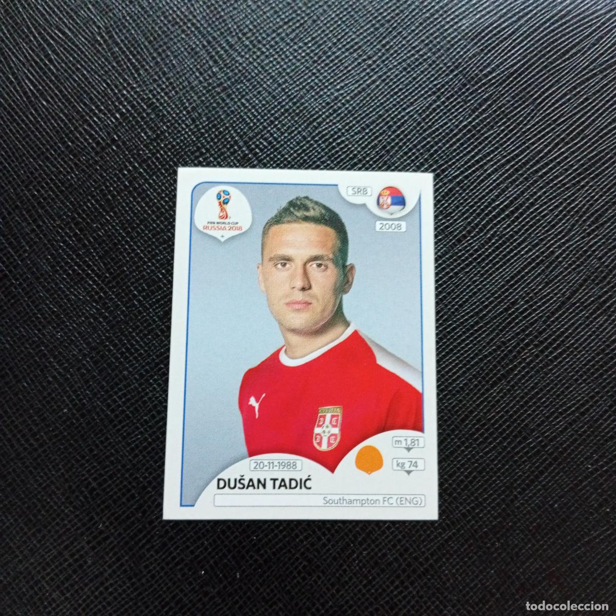 Cartes &agrave; collectionner de Football: 422 DUSAN TADIC SERBIA PANINI MUNDIAL RUSIA 2018 CROMO FUTBOL 18 - SIN PEGAR - CJ2 ...