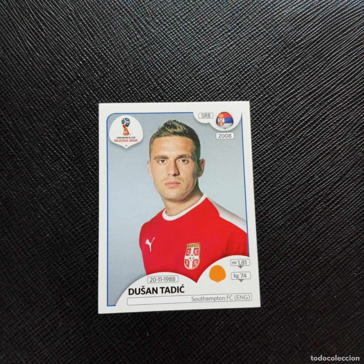 Cartes &agrave; collectionner de Football: 422 DUSAN TADIC SERBIA PANINI MUNDIAL RUSIA 2018 CROMO FUTBOL 18 - SIN PEGAR - CJ2 ...