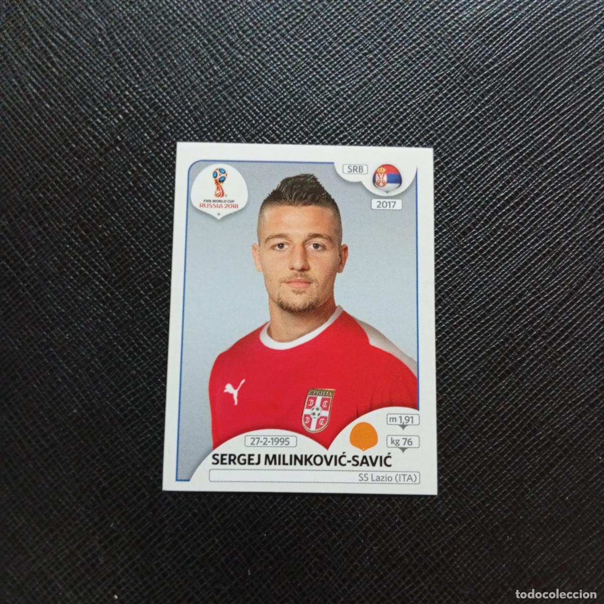 Football Stickers: 423 MILINKOVIC SAVIC SERBIA PANINI MUNDIAL RUSIA 2018 CROMO FUTBOL 18 - SIN PEGAR - CJ2