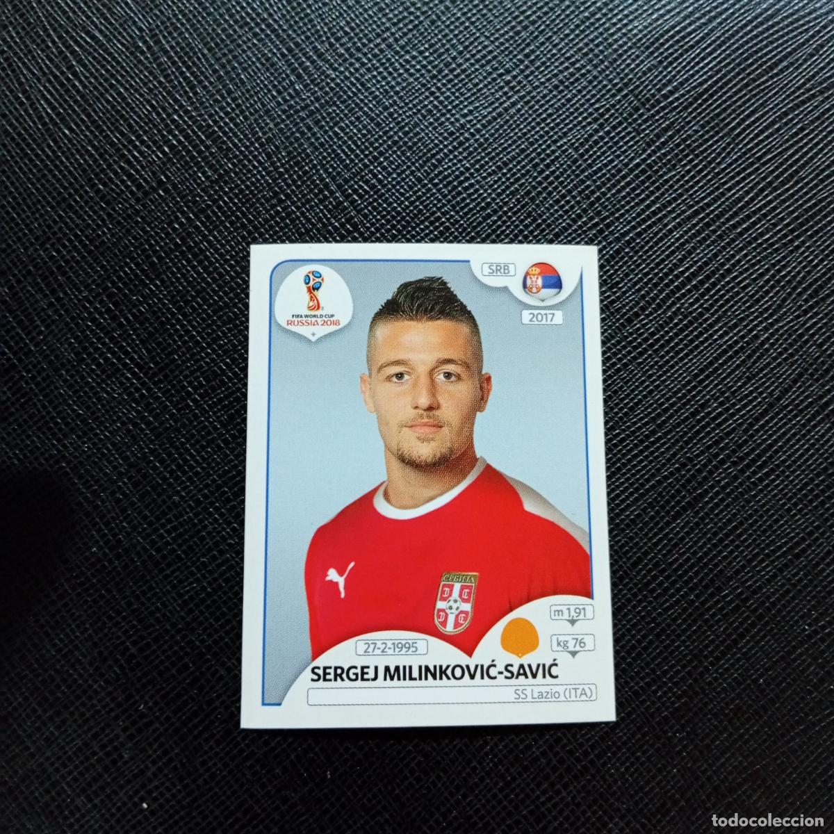 Football Stickers: 423 MILINKOVIC SAVIC SERBIA PANINI MUNDIAL RUSIA 2018 CROMO FUTBOL 18 - SIN PEGAR - CJ2 ..