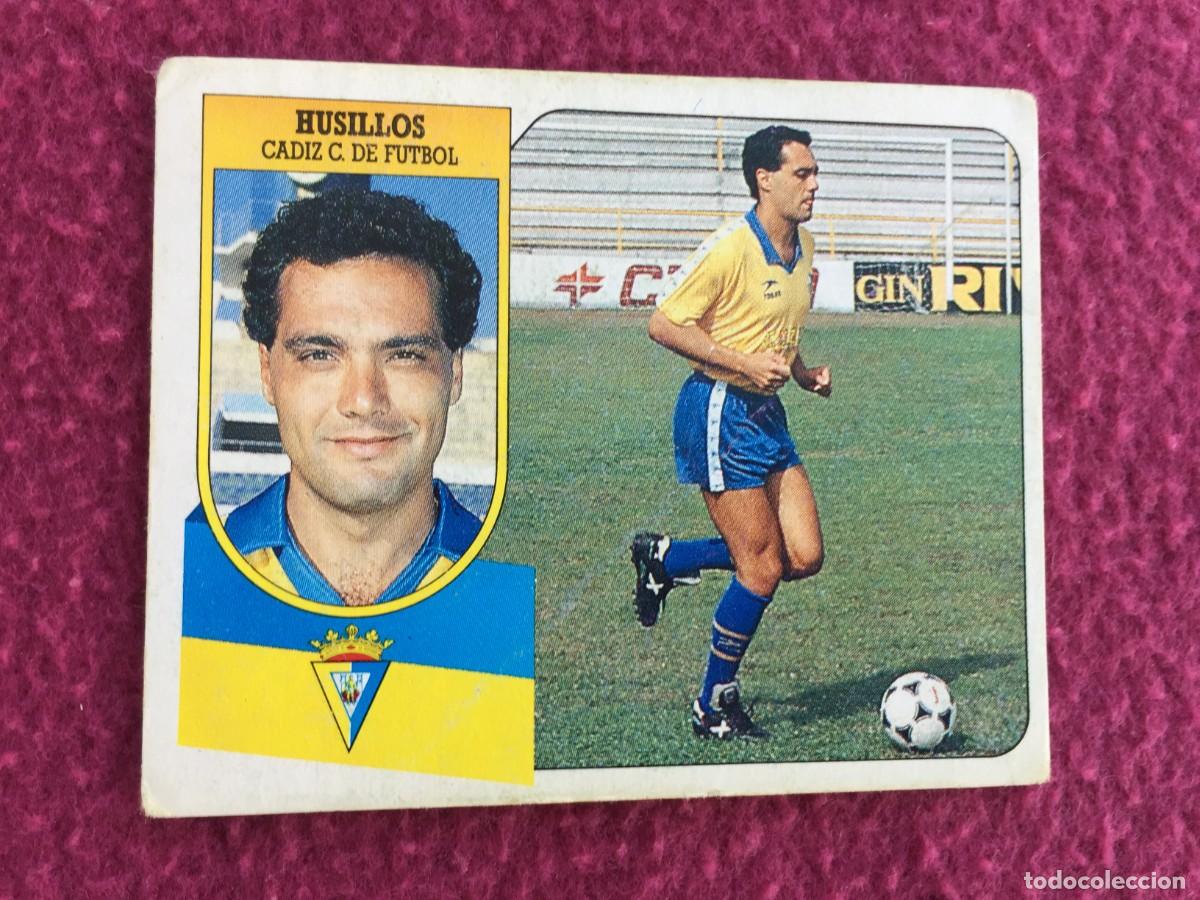 Football Stickers: LIGA ESTE 1991 1992 91 92 EDICIONES ESTE HUSILLOS CADIZ CARTON DESPEGADO