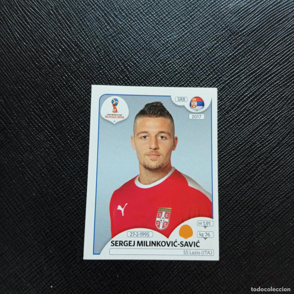 Football Stickers: 423 MILINKOVIC SAVIC SERBIA PANINI MUNDIAL RUSIA 2018 CROMO FUTBOL 18 - SIN PEGAR - CJ2 ...