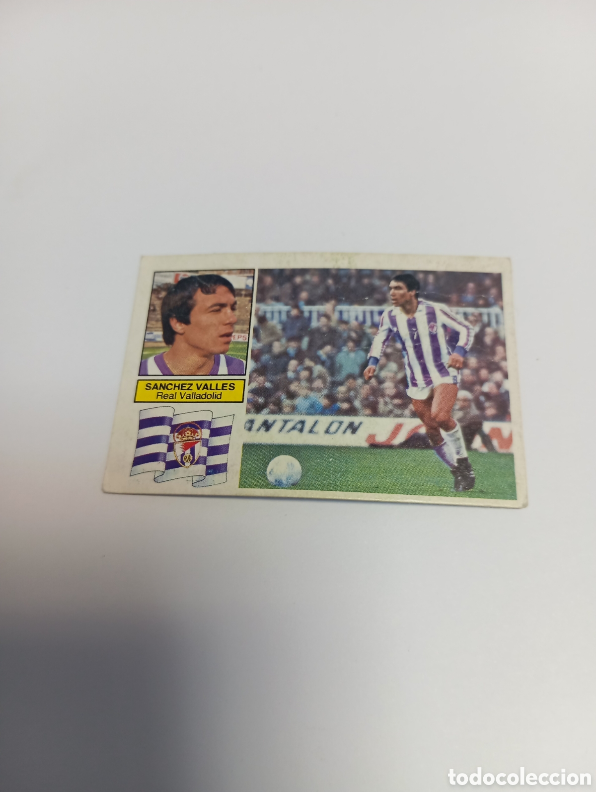 Football Stickers: S&Aacute;NCHEZ VALLES Valladolid Liga Este 1982 1983 RECUPERADO 82 83