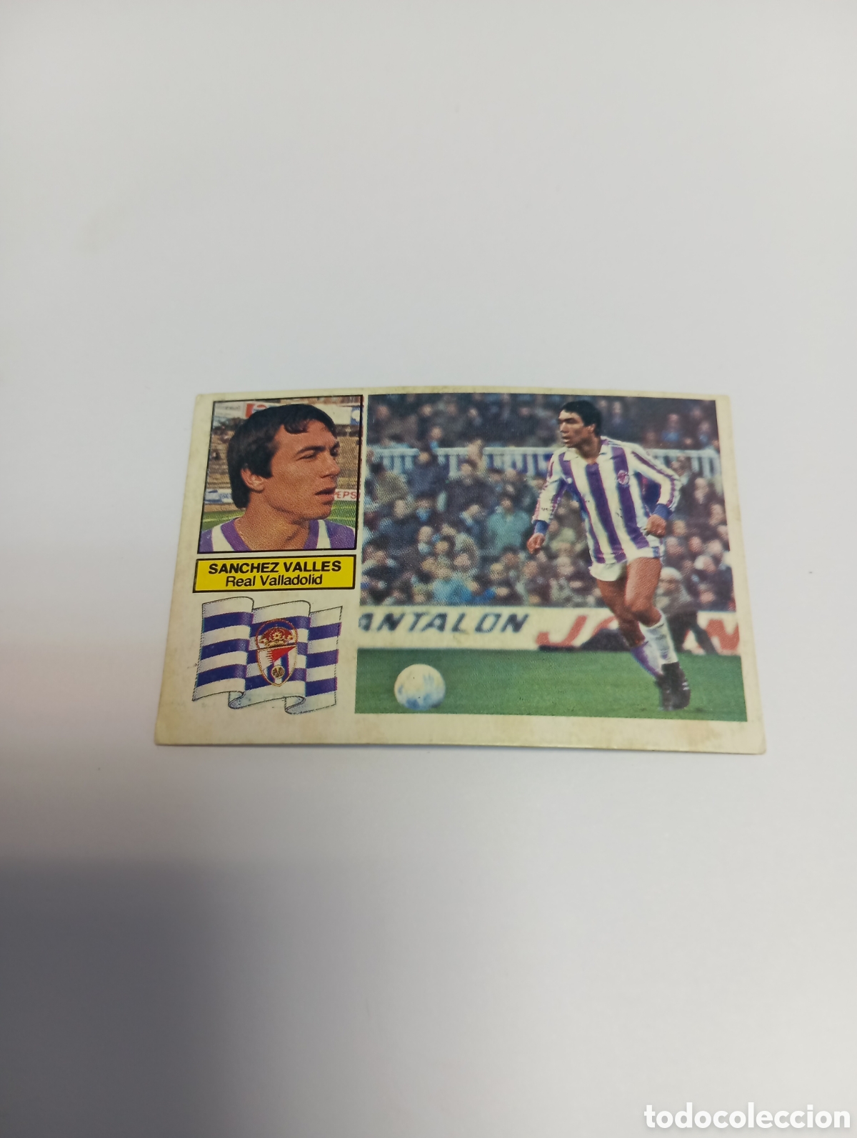 Football Stickers: S&Aacute;NCHEZ VALLES Valladolid Liga Este 1982 1983 RECUPERADO 82 83