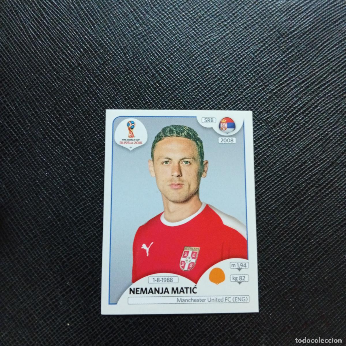 Football Stickers: 424 MATIC SERBIA PANINI MUNDIAL RUSIA 2018 CROMO FUTBOL 18 - SIN PEGAR - CJ2