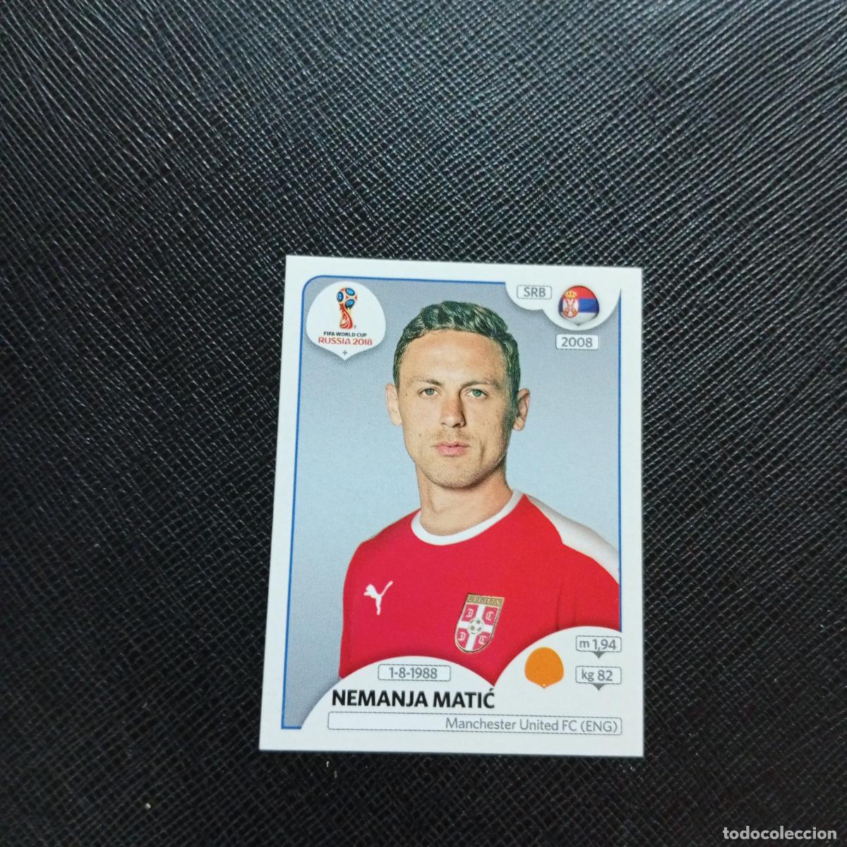 Football Stickers: 424 MATIC SERBIA PANINI MUNDIAL RUSIA 2018 CROMO FUTBOL 18 - SIN PEGAR - CJ2 .