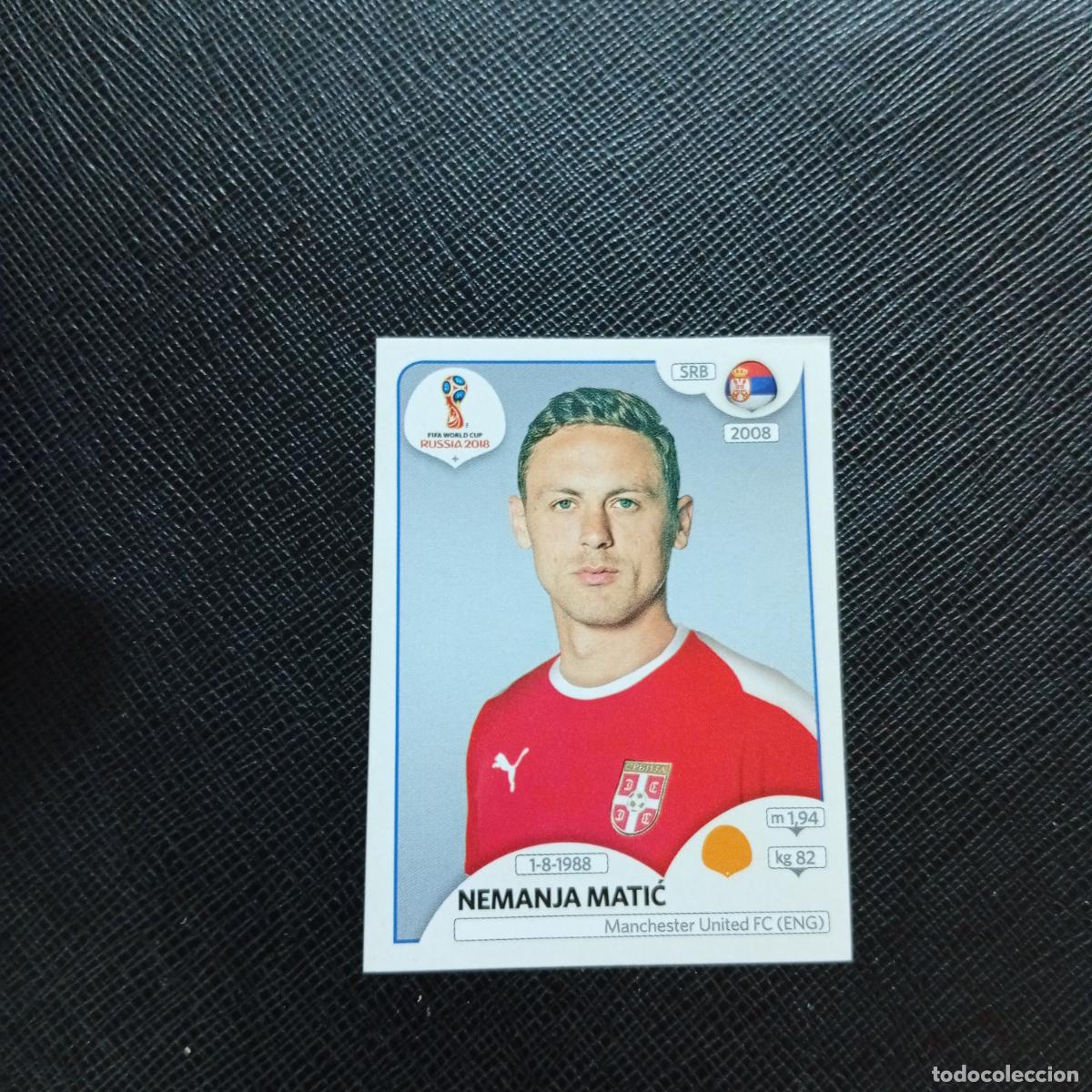 Football Stickers: 424 MATIC SERBIA PANINI MUNDIAL RUSIA 2018 CROMO FUTBOL 18 - SIN PEGAR - CJ2 ..