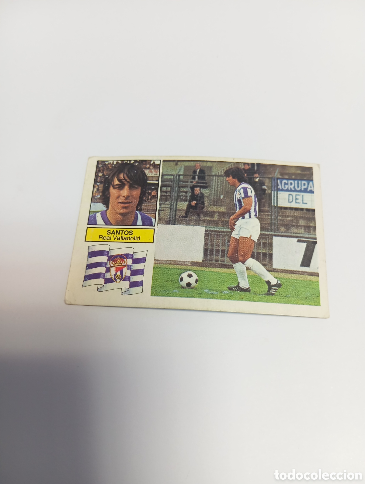 Football Stickers: SANTOS Valladolid Liga Este 1982 1983 RECUPERADO 82 83