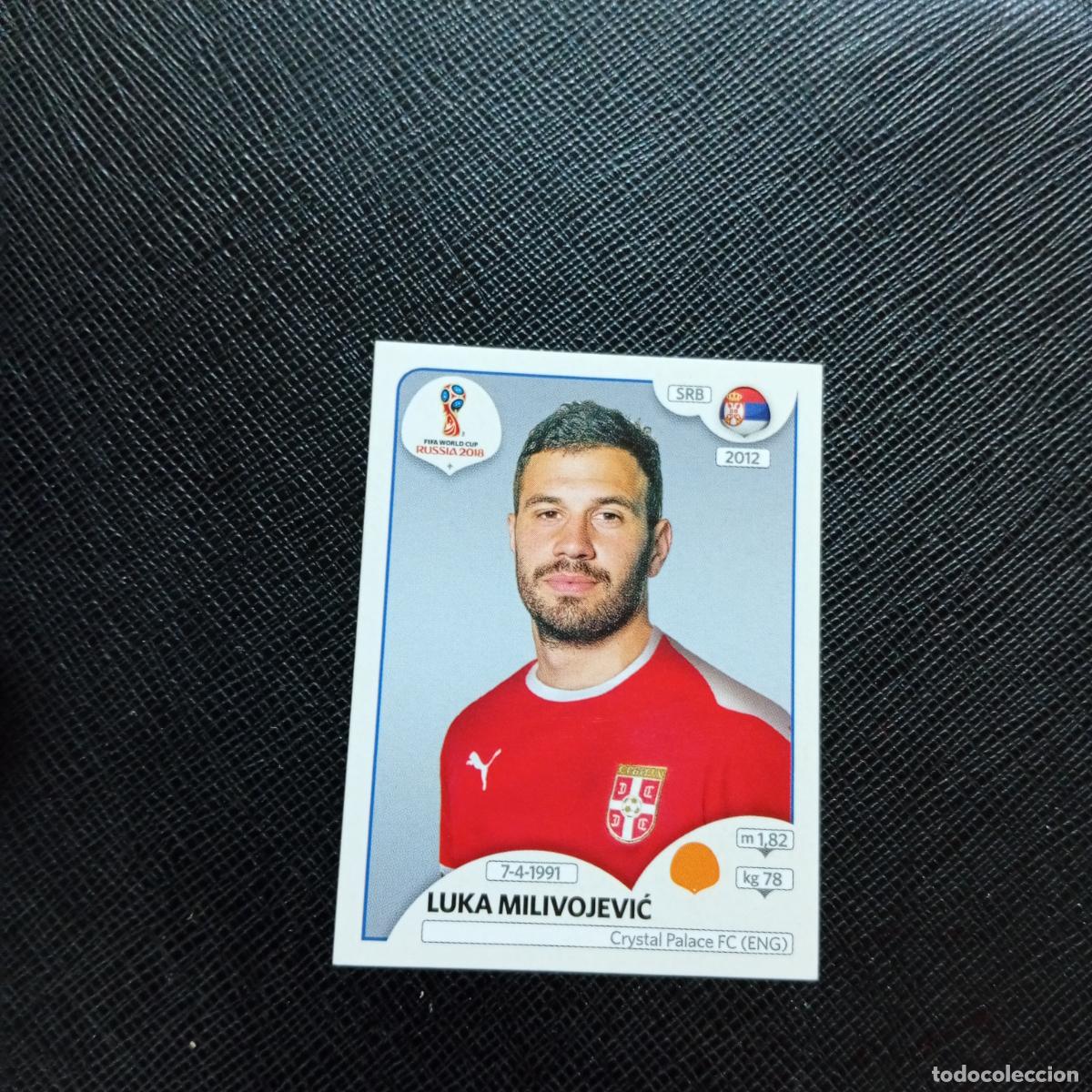 Football Stickers: 425 LUKA MILIVOJEVIC SERBIA PANINI MUNDIAL RUSIA 2018 CROMO FUTBOL 18 - SIN PEGAR - CJ2