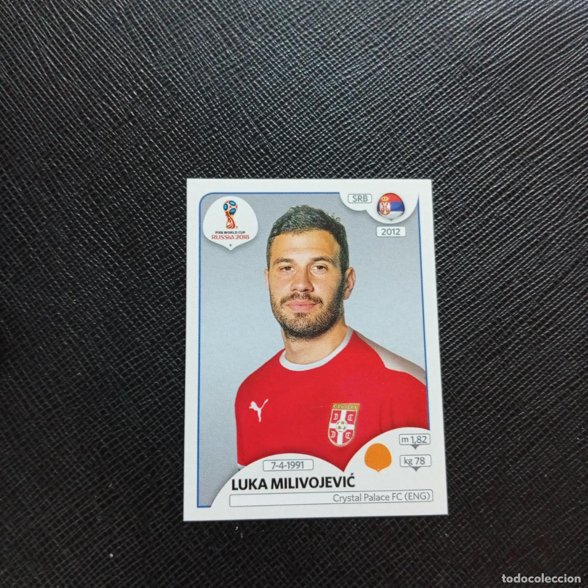 Football Stickers: 425 LUKA MILIVOJEVIC SERBIA PANINI MUNDIAL RUSIA 2018 CROMO FUTBOL 18 - SIN PEGAR - CJ2 .