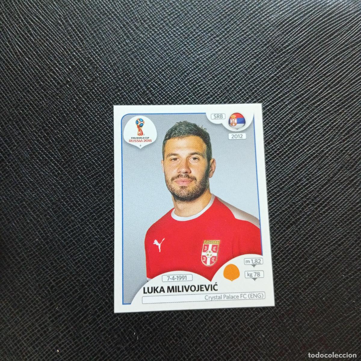 Football Stickers: 425 LUKA MILIVOJEVIC SERBIA PANINI MUNDIAL RUSIA 2018 CROMO FUTBOL 18 - SIN PEGAR - CJ2 ..