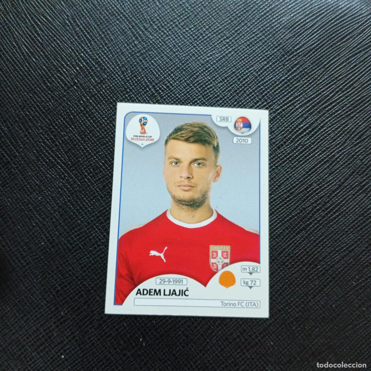 Football Stickers: 426 ADEM LJAJIC SERBIA PANINI MUNDIAL RUSIA 2018 CROMO FUTBOL 18 - SIN PEGAR - CJ2