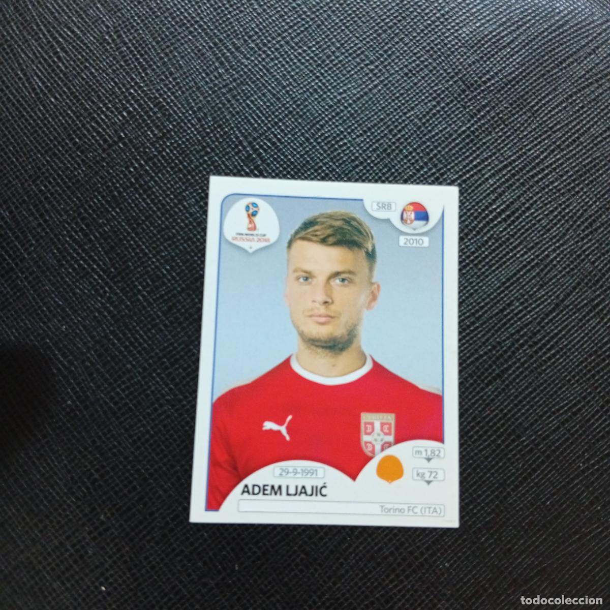 Fu&szlig;ball-Sticker: 426 ADEM LJAJIC SERBIA PANINI MUNDIAL RUSIA 2018 CROMO FUTBOL 18 - SIN PEGAR - CJ2 .