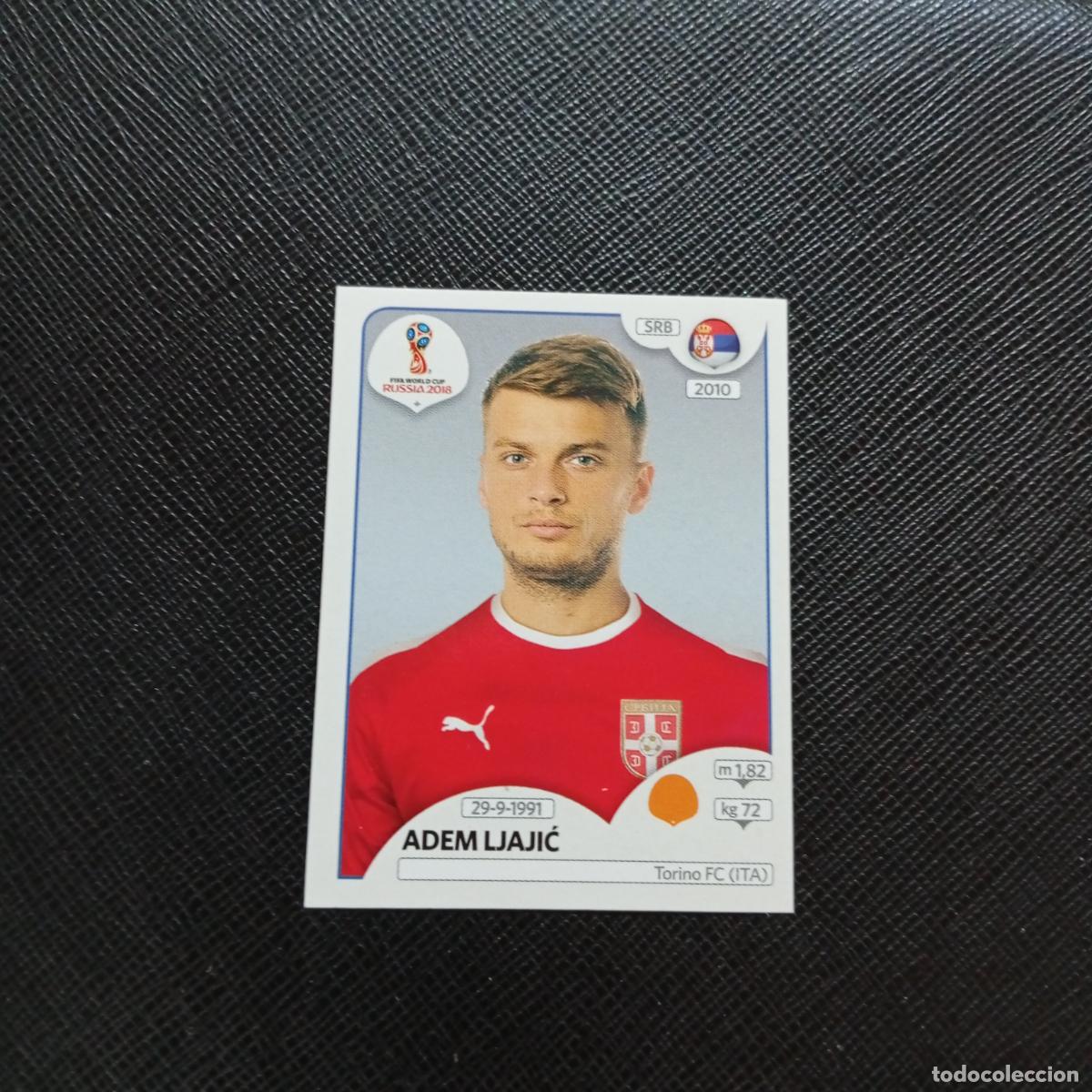 Fu&szlig;ball-Sticker: 426 ADEM LJAJIC SERBIA PANINI MUNDIAL RUSIA 2018 CROMO FUTBOL 18 - SIN PEGAR - CJ2 .