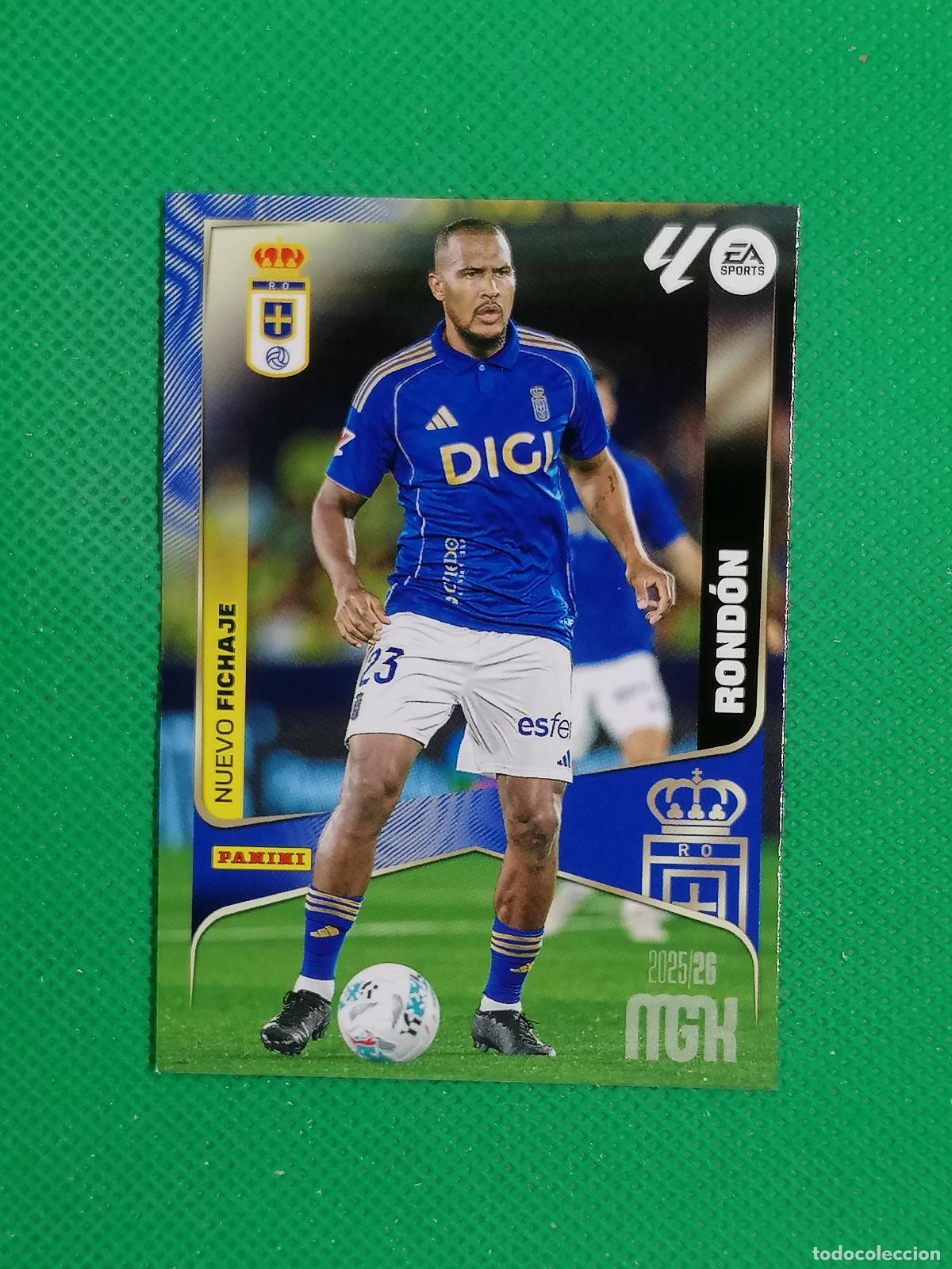 Fu&szlig;ball-Sticker: 463 RONDON OVIEDO NEUVO FICHAJE ⚽ MEGACRACKS LIGA 2025 2026 25 26 ⚽