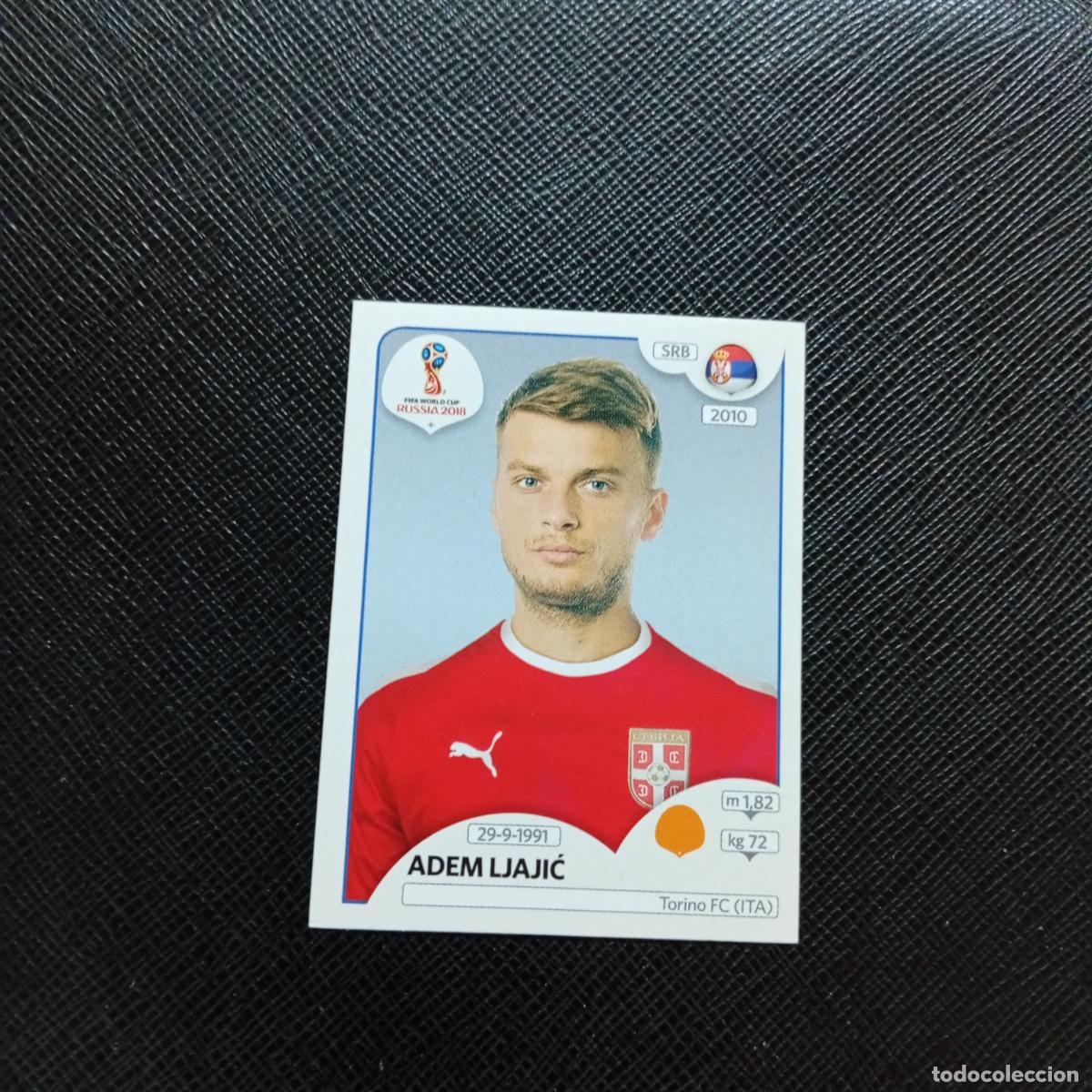 Fu&szlig;ball-Sticker: 426 ADEM LJAJIC SERBIA PANINI MUNDIAL RUSIA 2018 CROMO FUTBOL 18 - SIN PEGAR - CJ2 ..