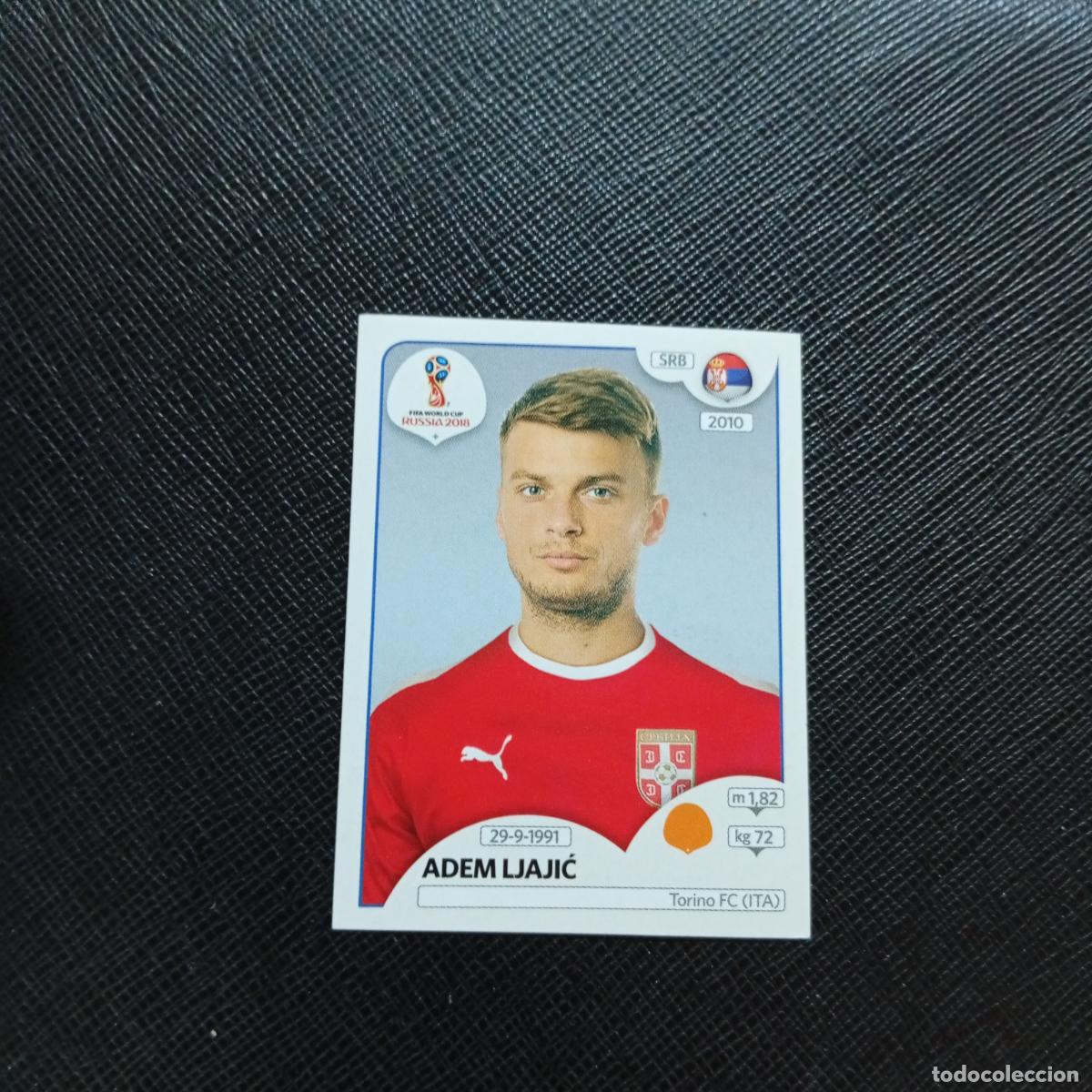 Fu&szlig;ball-Sticker: 426 ADEM LJAJIC SERBIA PANINI MUNDIAL RUSIA 2018 CROMO FUTBOL 18 - SIN PEGAR - CJ2 ...