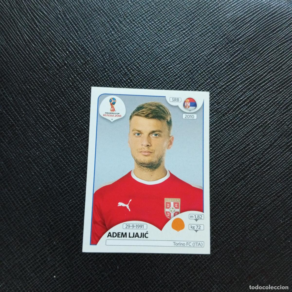 Fu&szlig;ball-Sticker: 426 ADEM LJAJIC SERBIA PANINI MUNDIAL RUSIA 2018 CROMO FUTBOL 18 - SIN PEGAR - CJ2 ....