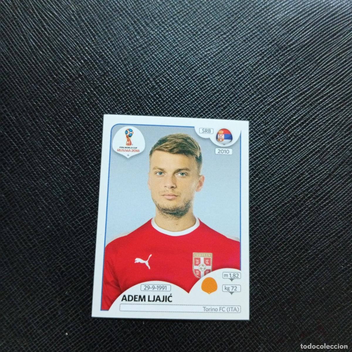 Fu&szlig;ball-Sticker: 426 ADEM LJAJIC SERBIA PANINI MUNDIAL RUSIA 2018 CROMO FUTBOL 18 - SIN PEGAR - CJ2 ....