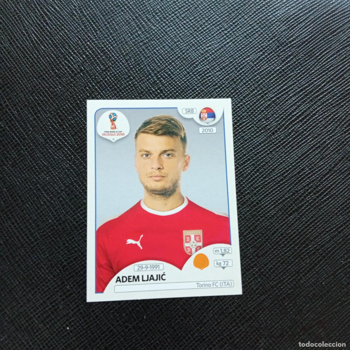 Fu&szlig;ball-Sticker: 426 ADEM LJAJIC SERBIA PANINI MUNDIAL RUSIA 2018 CROMO FUTBOL 18 - SIN PEGAR - CJ2 ......