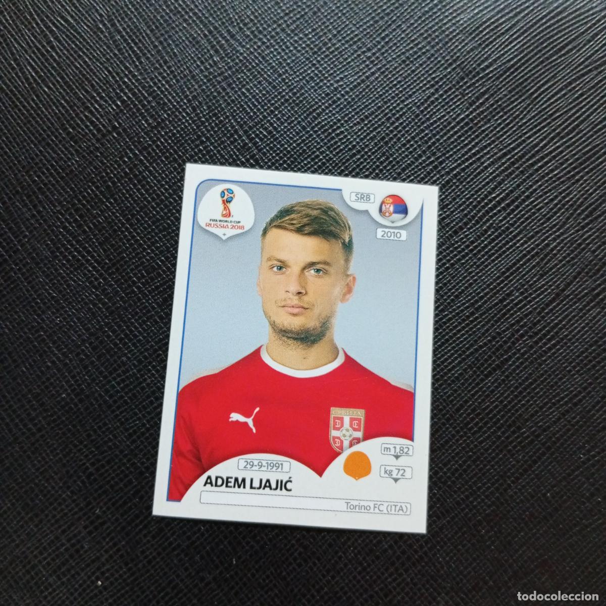 Fu&szlig;ball-Sticker: 426 ADEM LJAJIC SERBIA PANINI MUNDIAL RUSIA 2018 CROMO FUTBOL 18 - SIN PEGAR - CJ2 ......