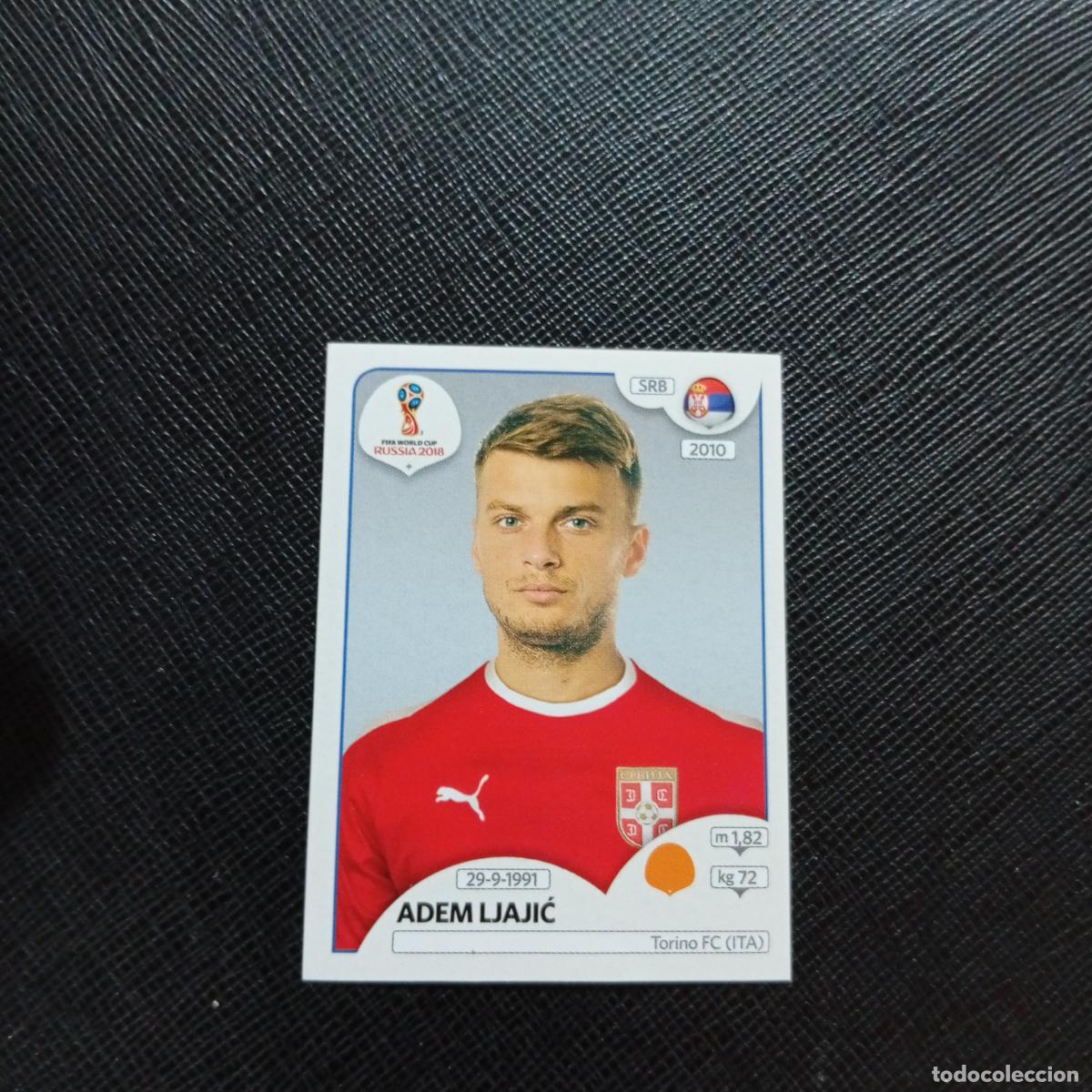 Fu&szlig;ball-Sticker: 426 ADEM LJAJIC SERBIA PANINI MUNDIAL RUSIA 2018 CROMO FUTBOL 18 - SIN PEGAR - CJ2 ......