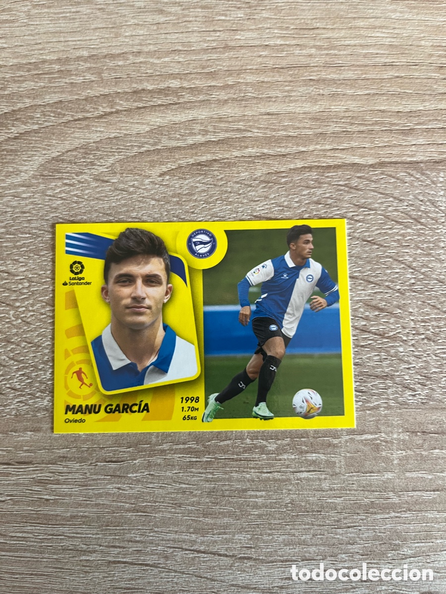 Cromos de f&uacute;tbol: 6 MANU GARC&Iacute;A &Uacute;LTIMOS FICHAJES LIGA ESTE EDICIONES ESTE 2021 2022 21 22 ALAV&Eacute;S