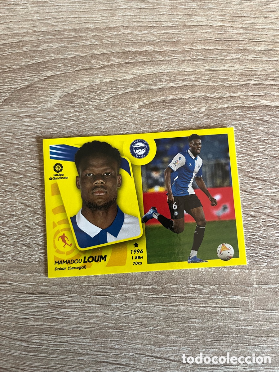 Cromos de f&uacute;tbol: 29 LOUM &Uacute;LTIMOS FICHAJES LIGA ESTE EDICIONES ESTE 2021 2022 21 22 ALAV&Eacute;S