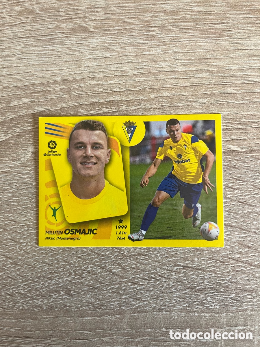 Cromos de f&uacute;tbol: 17 BIS OSMAJIC COLOCA LIGA ESTE EDICIONES ESTE 2021 2022 21 22 C&Aacute;DIZ