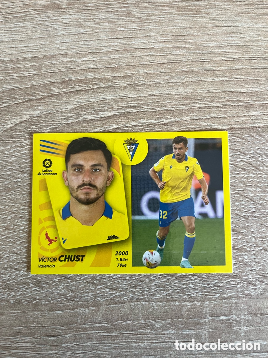 Cromos de f&uacute;tbol: 8 BIS CHUST COLOCA LIGA ESTE EDICIONES ESTE 2021 2022 21 22 C&Aacute;DIZ