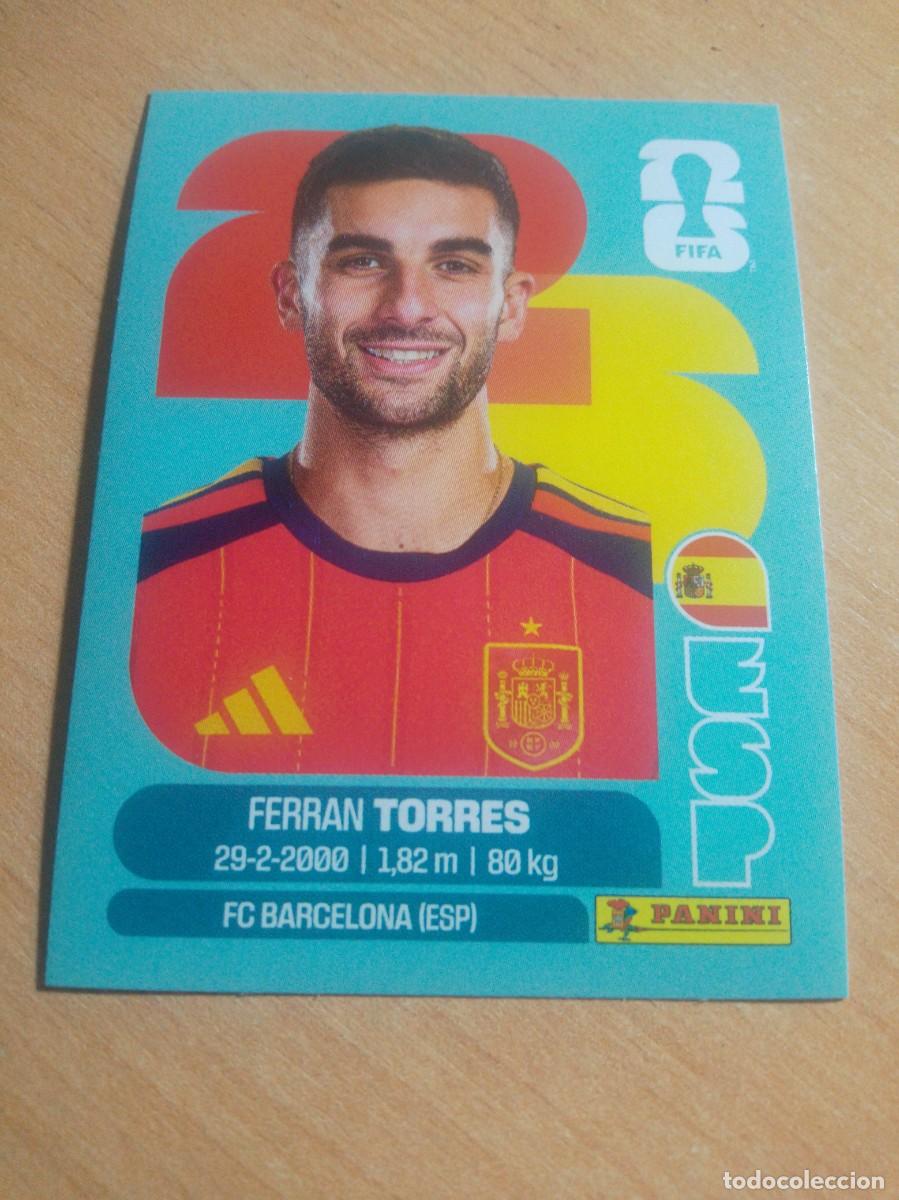Cromos de f&uacute;tbol: ESP 18 FERRAN TORRES ESPA&Ntilde;A MUNDIAL FIFA WORLD CUP 2026 26 PANINI STICKERS NUEVO