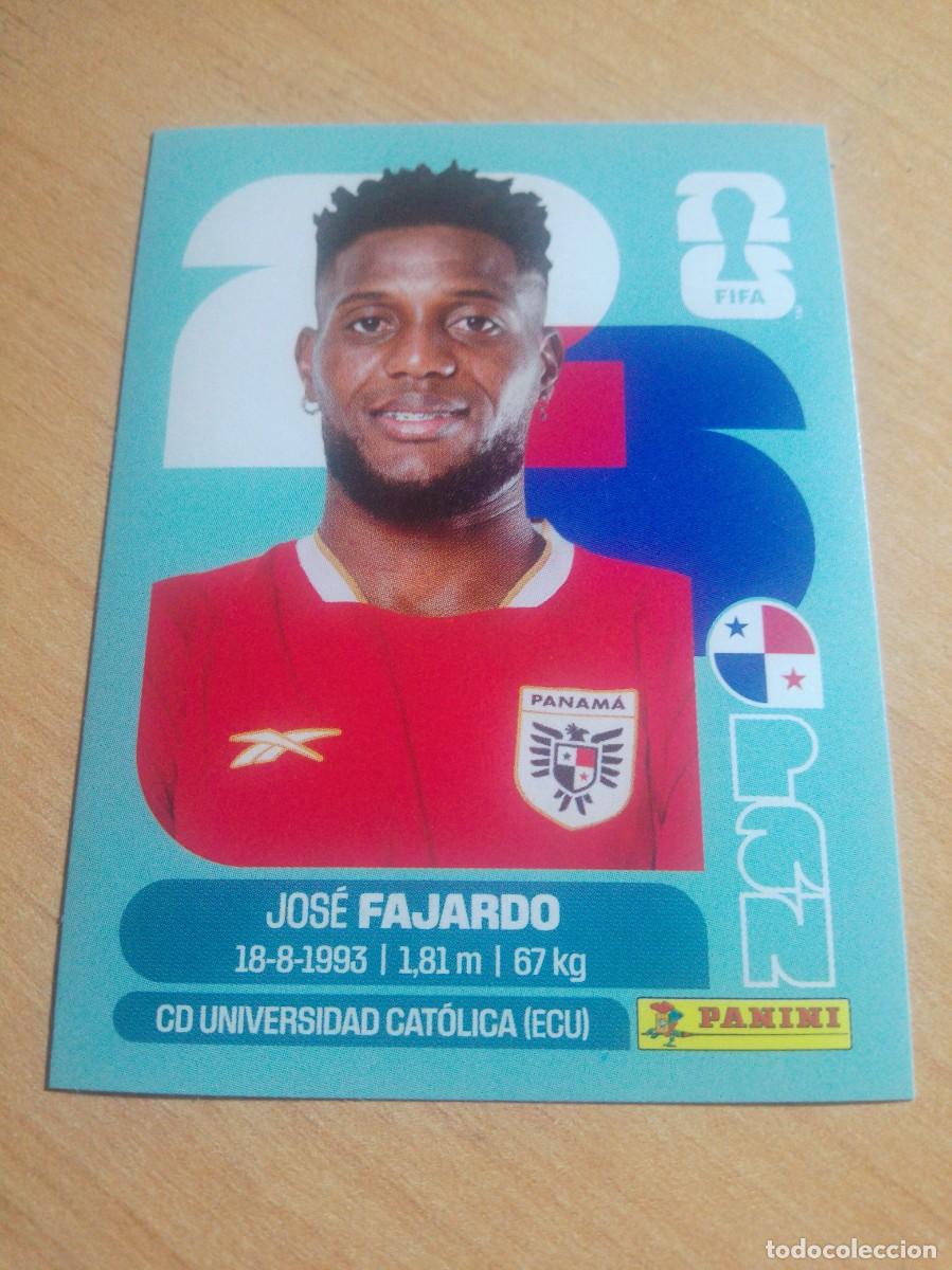 Cromos de f&uacute;tbol: PAN 17 FAJARDO MUNDIAL PANAMA FIFA WORLD CUP 2026 26 PANINI STICKERS NUEVO