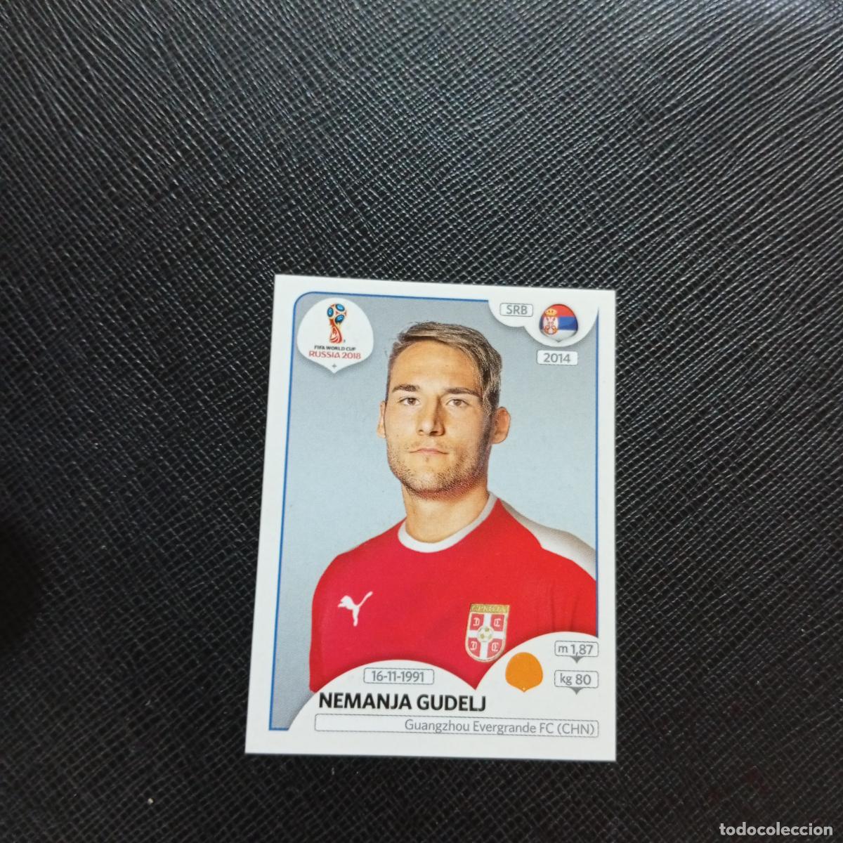 Fu&szlig;ball-Sticker: 427 NEMANJA GUDELJ SERBIA PANINI MUNDIAL RUSIA 2018 CROMO FUTBOL 18 - SIN PEGAR - CJ2 .........