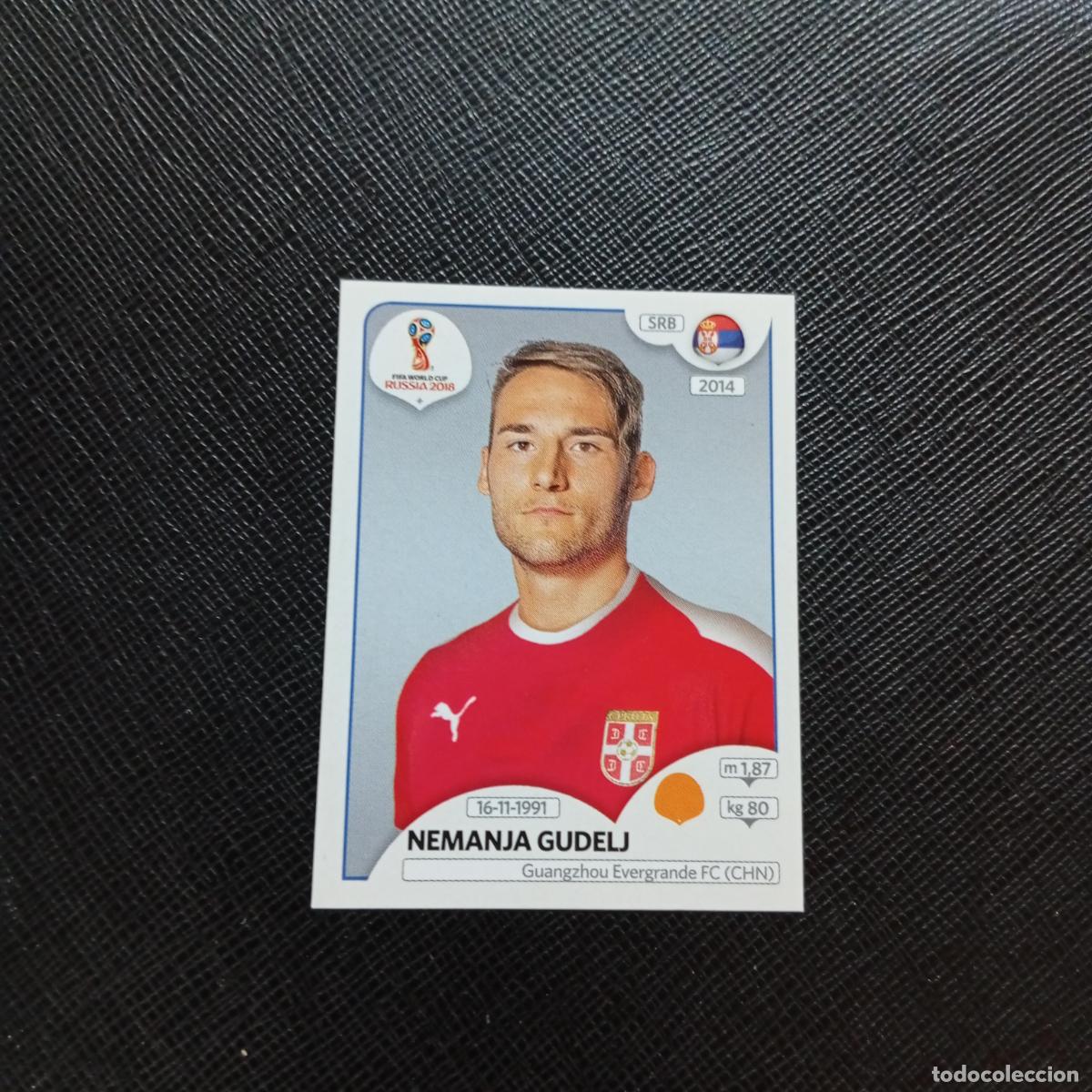 Fu&szlig;ball-Sticker: 427 NEMANJA GUDELJ SERBIA PANINI MUNDIAL RUSIA 2018 CROMO FUTBOL 18 - SIN PEGAR - CJ2 .........