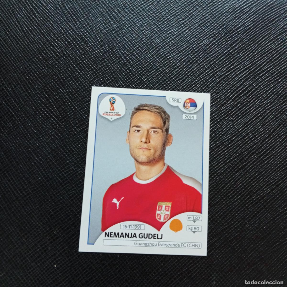 Fu&szlig;ball-Sticker: 427 NEMANJA GUDELJ SERBIA PANINI MUNDIAL RUSIA 2018 CROMO FUTBOL 18 - SIN PEGAR - CJ2 .......