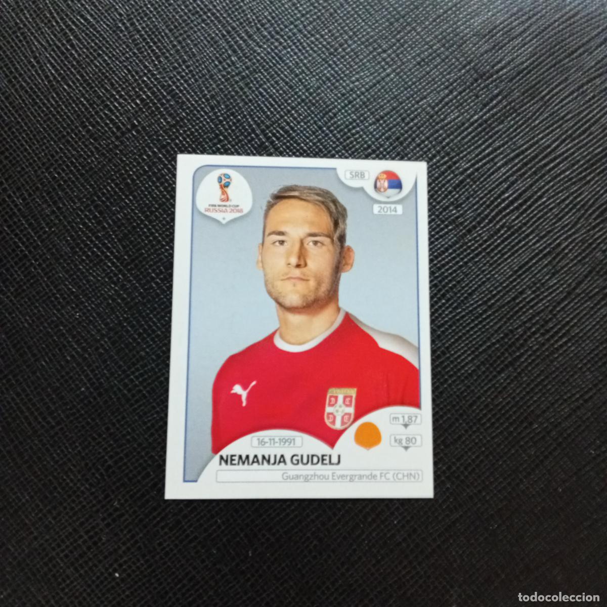 Fu&szlig;ball-Sticker: 427 NEMANJA GUDELJ SERBIA PANINI MUNDIAL RUSIA 2018 CROMO FUTBOL 18 - SIN PEGAR - CJ2 ......