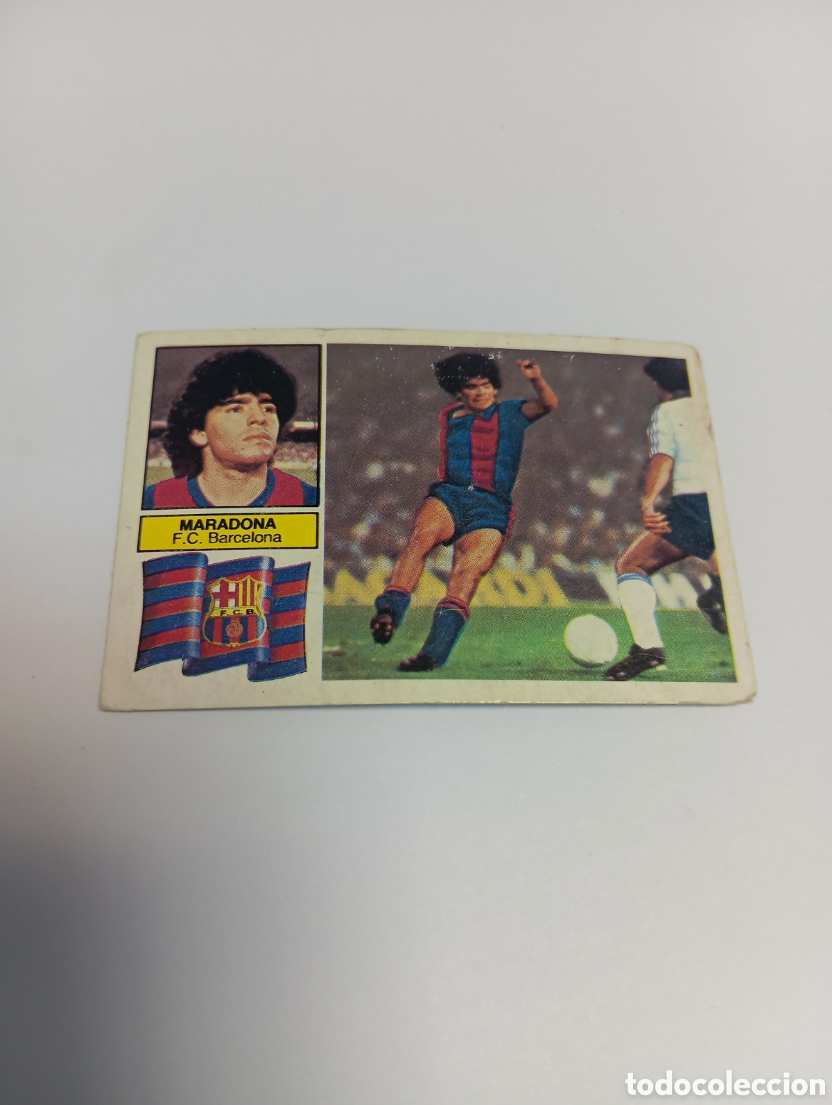 Fu&szlig;ball-Sticker: FICHAJE 6 MARADONA Liga Este 1982 1983 NUEVO 82 83 SIN PEGAR